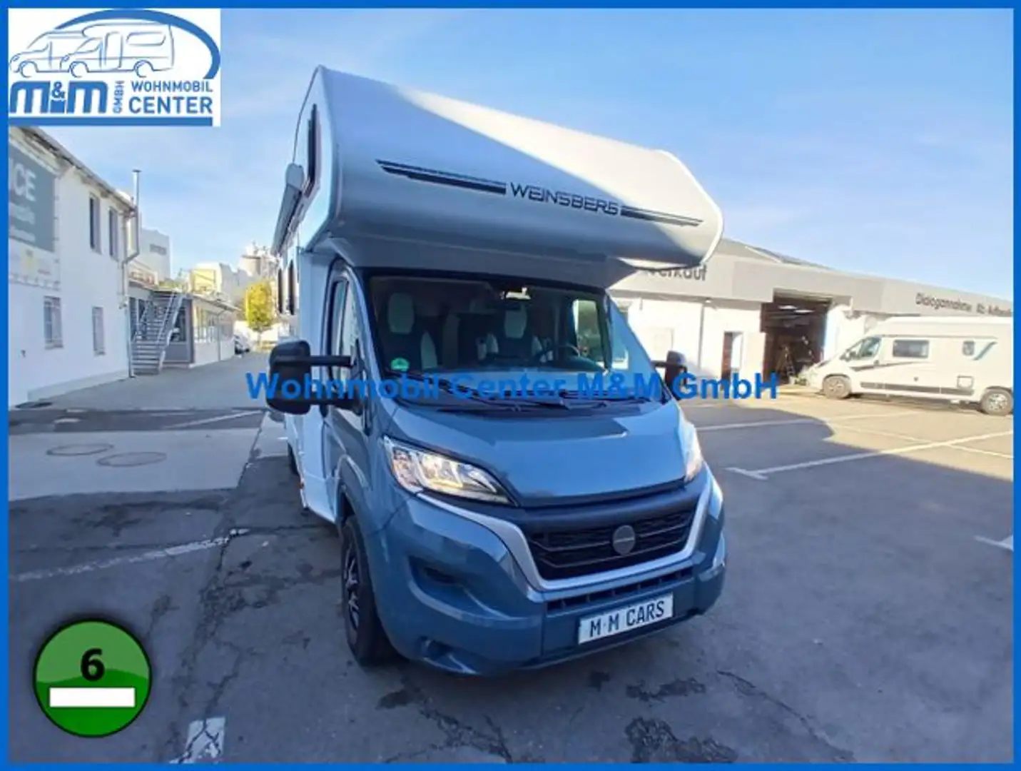Weinsberg CaraHome 650 DG Fiat 2024 Navi Kamera Blanc - 1