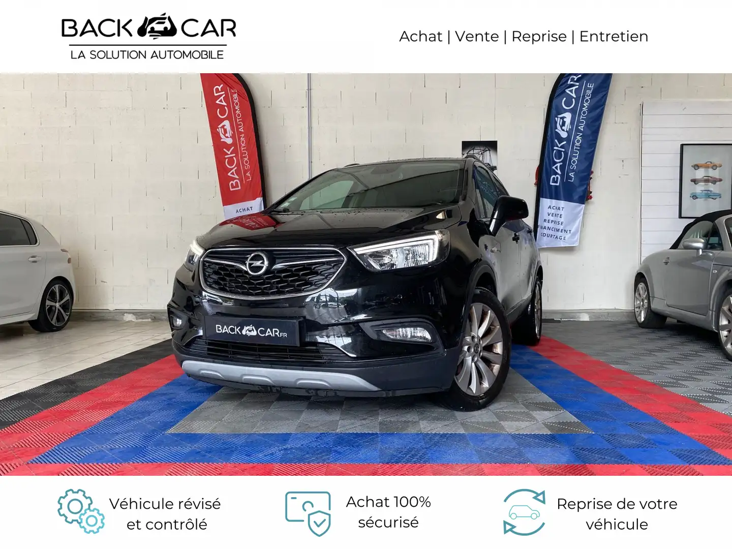 Opel Mokka X 1.6 CDTI - 136 ch 4x2 Innovation ENTRETIEN COMPLET Noir - 1