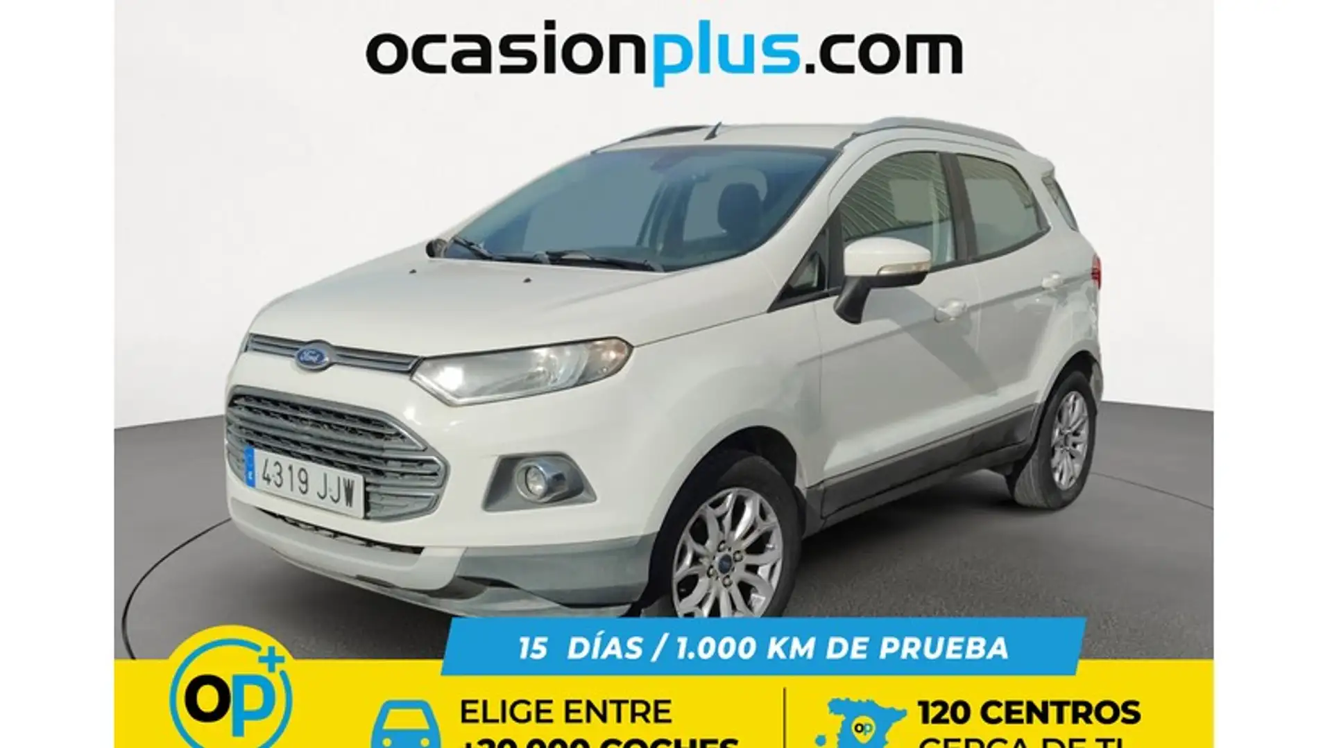 Ford EcoSport 1.50TDCi Titanium 95 Weiß - 1