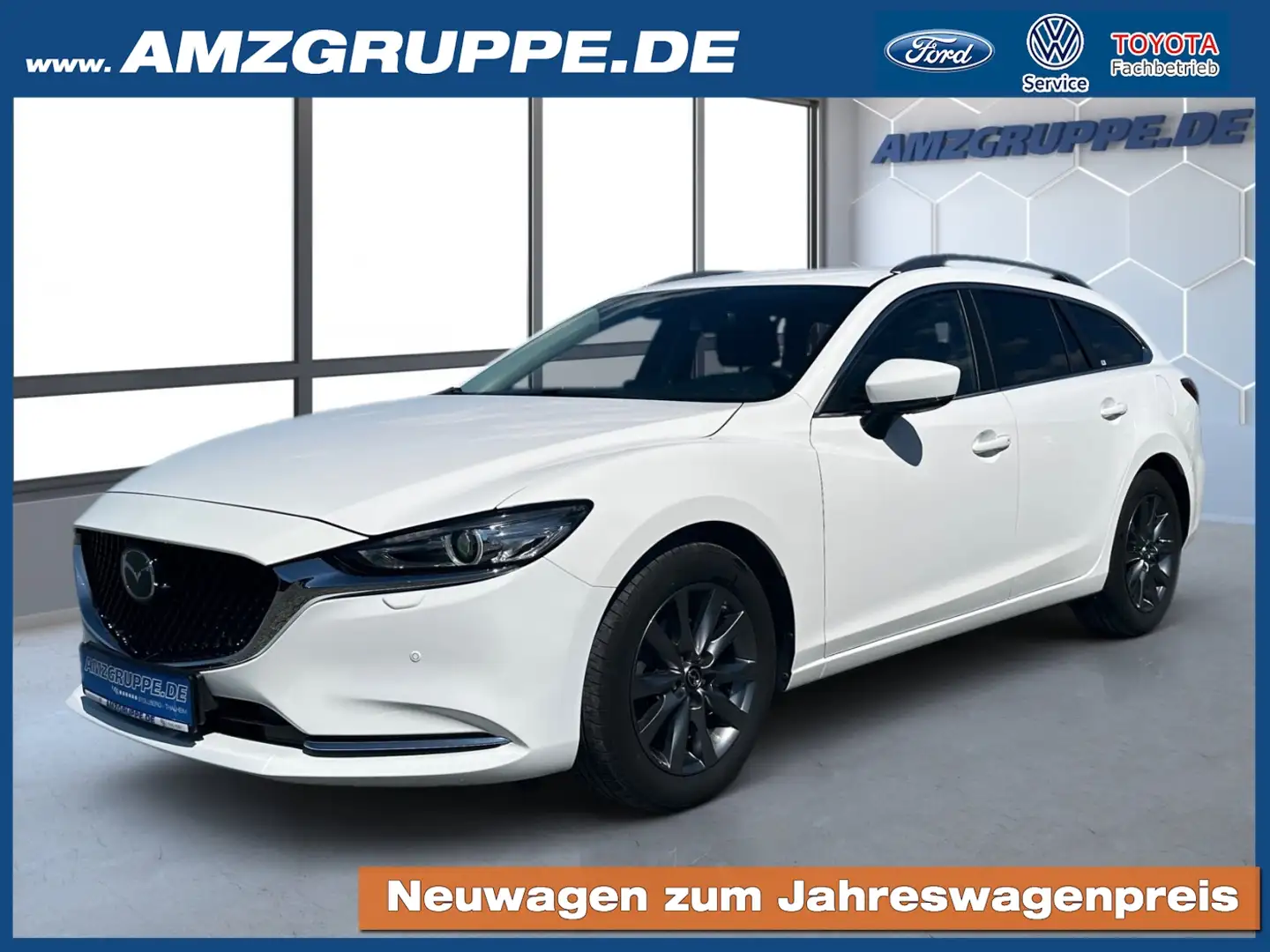 Mazda 6 Skyactiv-G 145 Exclusive-Line +Navi+PDC+LED Weiß - 1