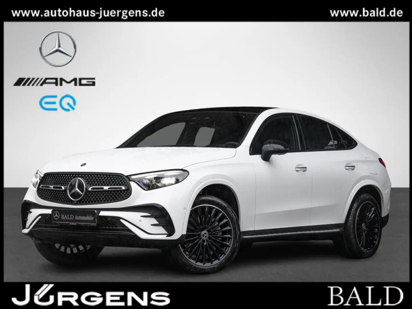 Mercedes-Benz GLC 400 e 4M Coupé AMG/Digital/Pano/AHK/Burm3D bijela - 1