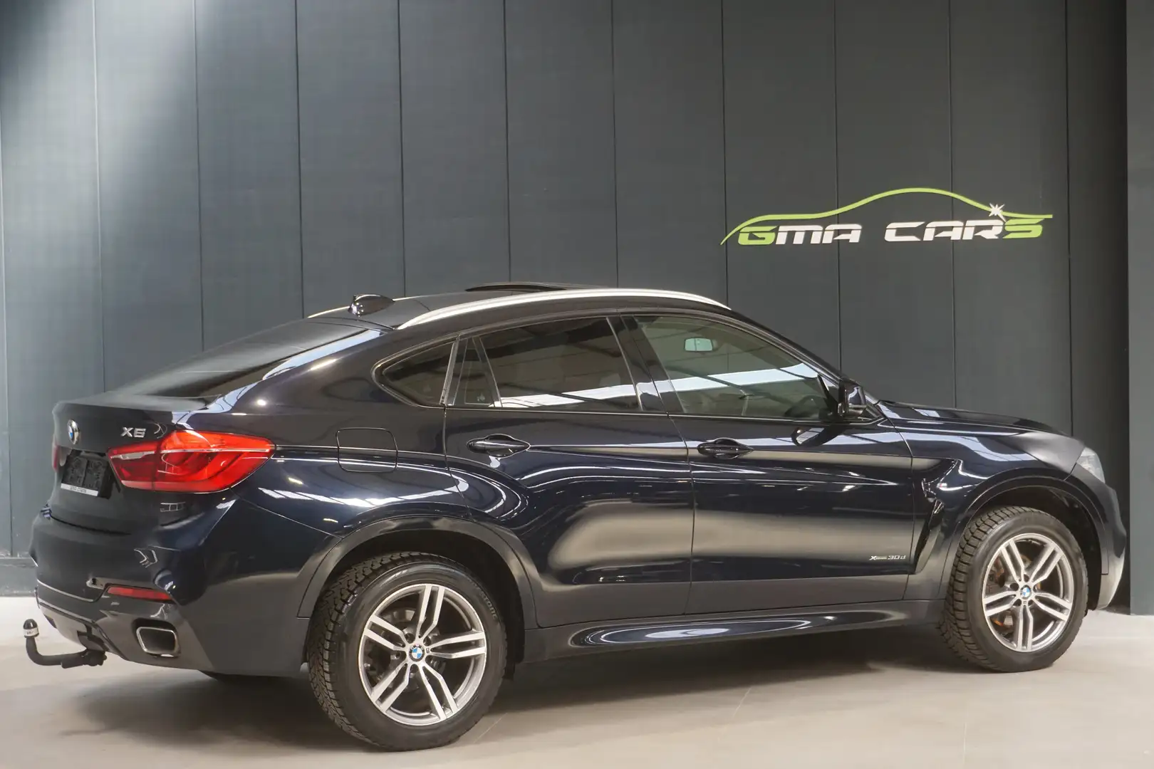 BMW X6 3.0 dAS xDrive30 M Pack-Nav-Pano-Leder-Garantie Black - 2