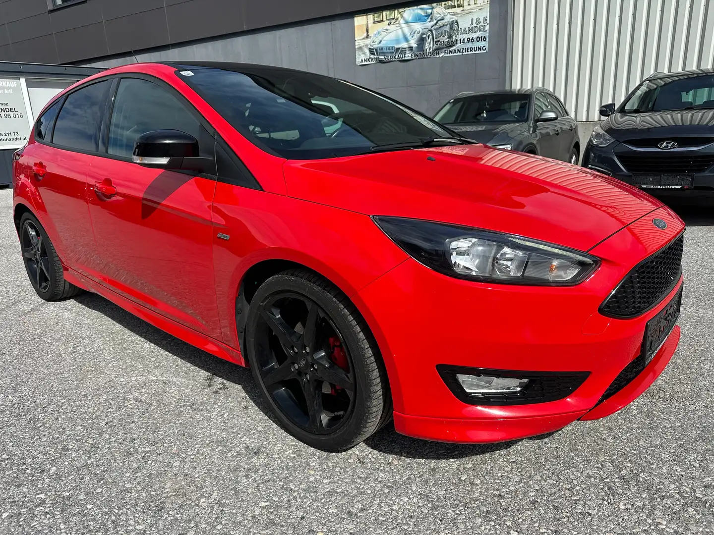 Ford Focus 1,0 EcoBoost ST-Line 125 Ps Rot - 1