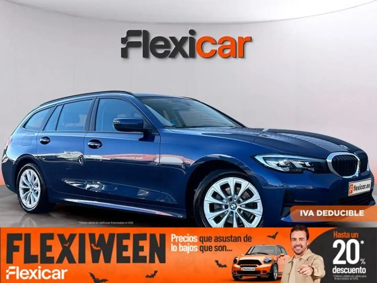 BMW 320 320d Auto.Touring Azul - 1