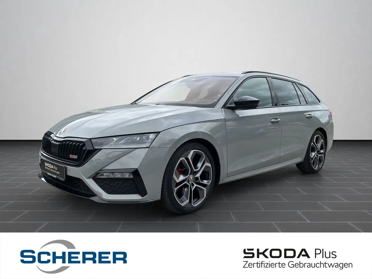 Skoda Octavia RS PLUS 2.0 TDI DSG NAVI RFK SHZ MATRIX- Grau - 1