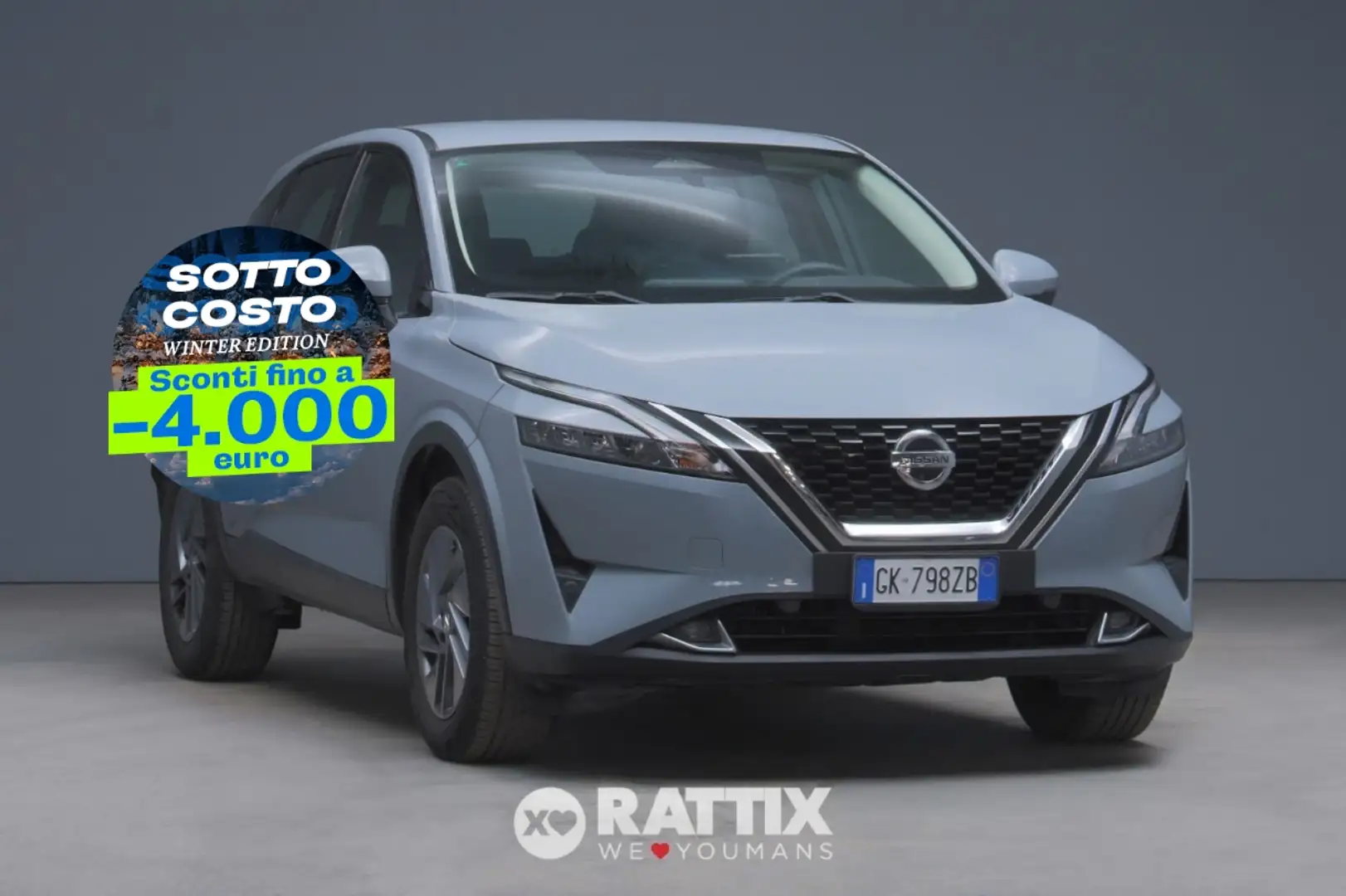 Nissan Qashqai 1.3 Mhev 140CV Business Grigio - 1