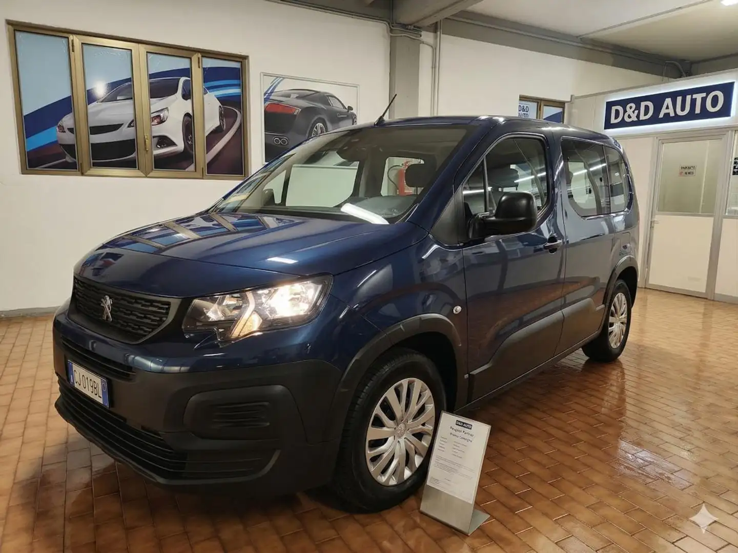 Peugeot e-Rifter 5 POSTI ELETTRICO A PIANALE UNICO Blau - 2