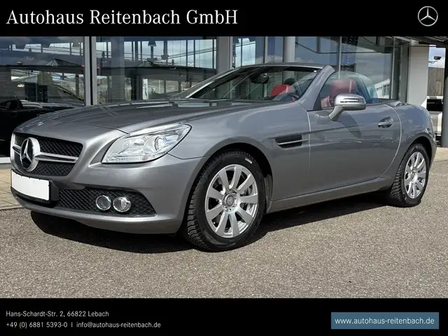 Mercedes-Benz SLK 200 SLK200 AIRSCARF+SITZHZ LEDERROT+KLIMA+SCHECKHEFT