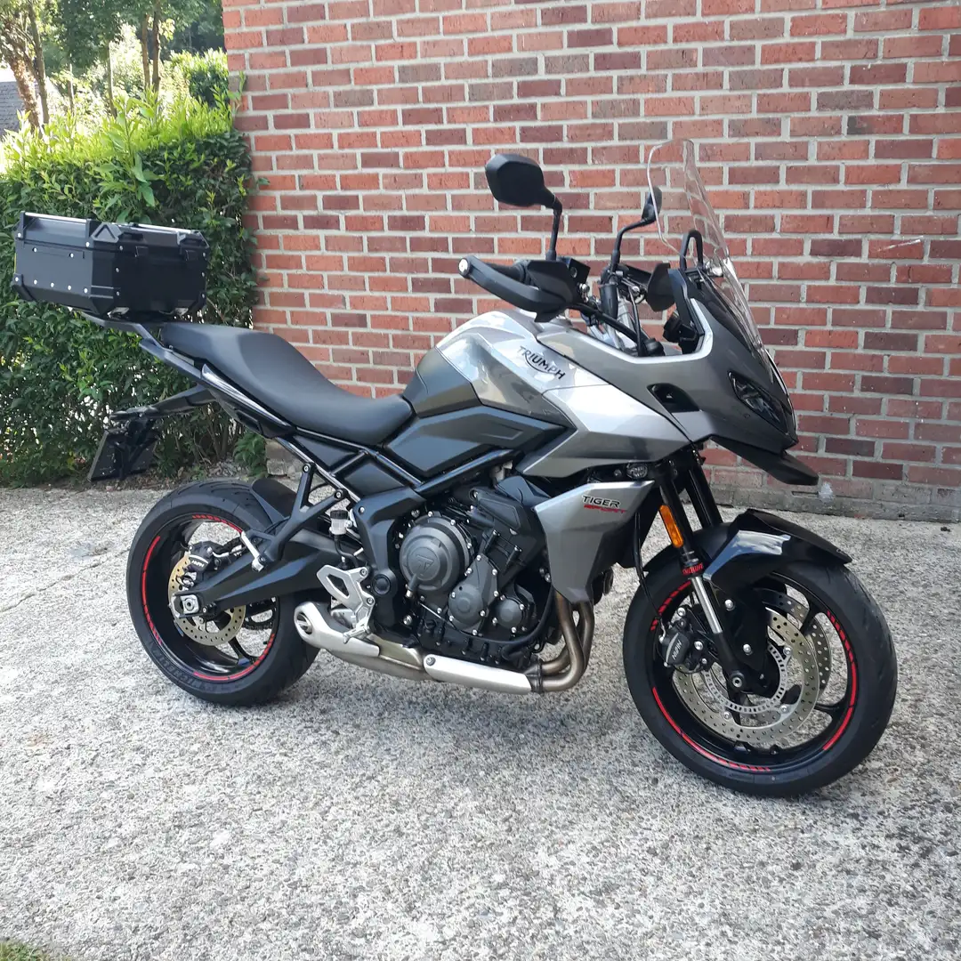 Triumph Tiger Sport Tiger 660 sport *** CT ok feuille rose *** Stříbrná - 1