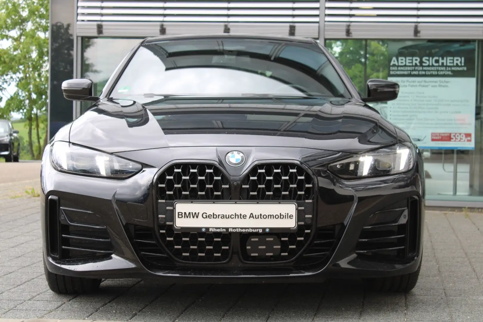 BMW 430 i xDrive Gran Coupé M Sport Pro HeadUp S-Dach Zwart - 2