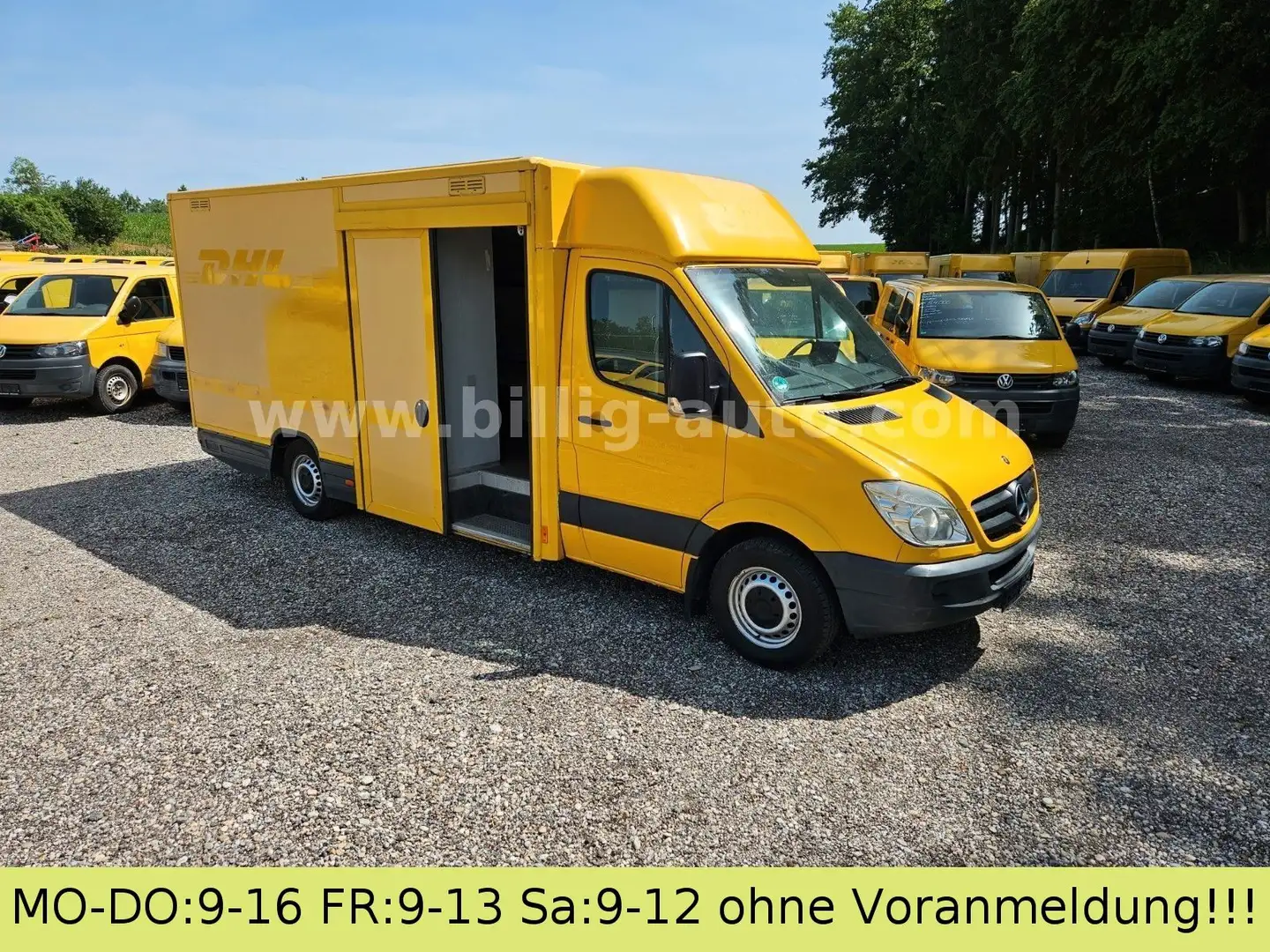 Mercedes-Benz Sprinter 906 Koffer Automatik Saxas CDI EU5 Gelb - 1