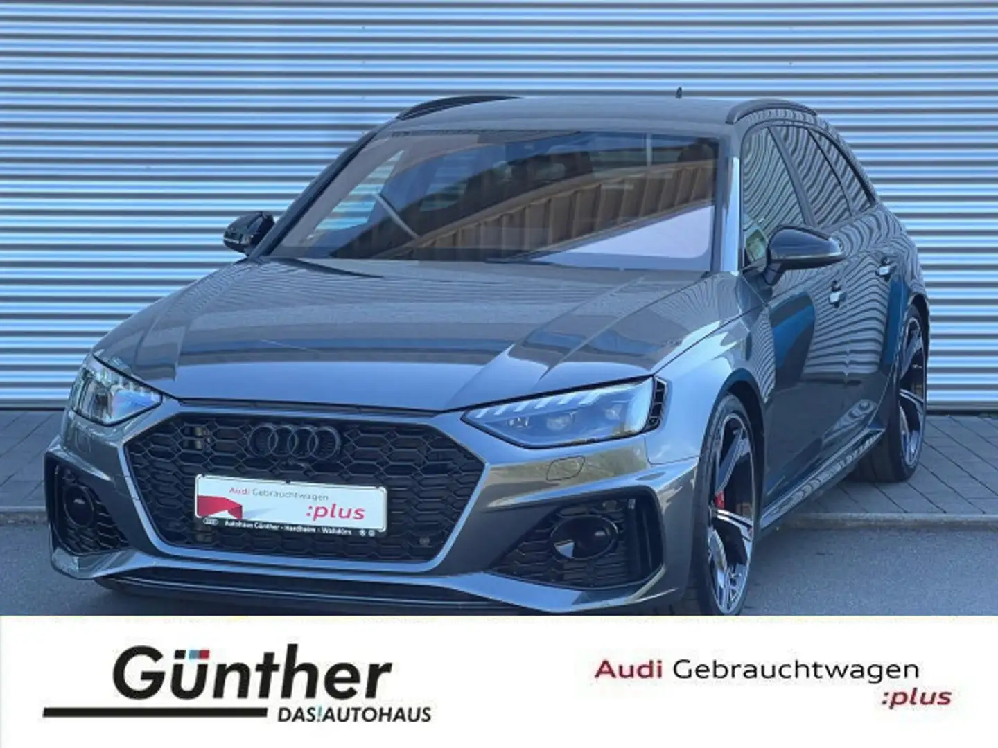 Audi RS4 +WINTERRÄDER+SPORTABGAS+KAMERA+HUD+ Grau - 1
