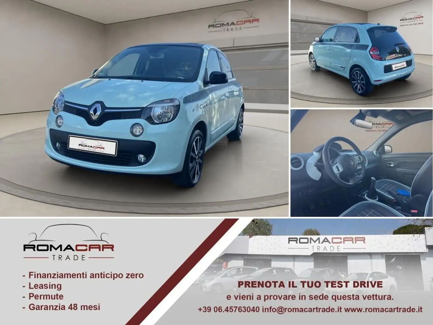 Renault Twingo SCe La Parisienne CABRIO! Blu/Azzurro - 1