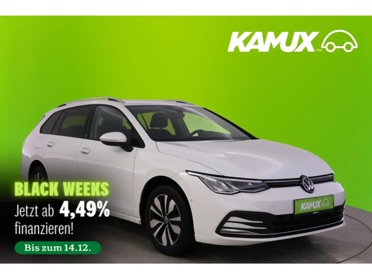 Volkswagen Golf Variant VIII 1.5TSI Move+LED+NAVI+KAMERA Weiß - 1