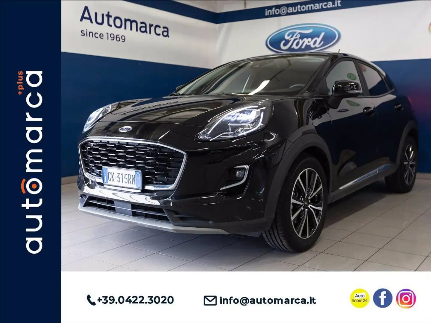 Ford Puma 1.0 ecoboost h Titanium Design s&s 125cv Negro - 1