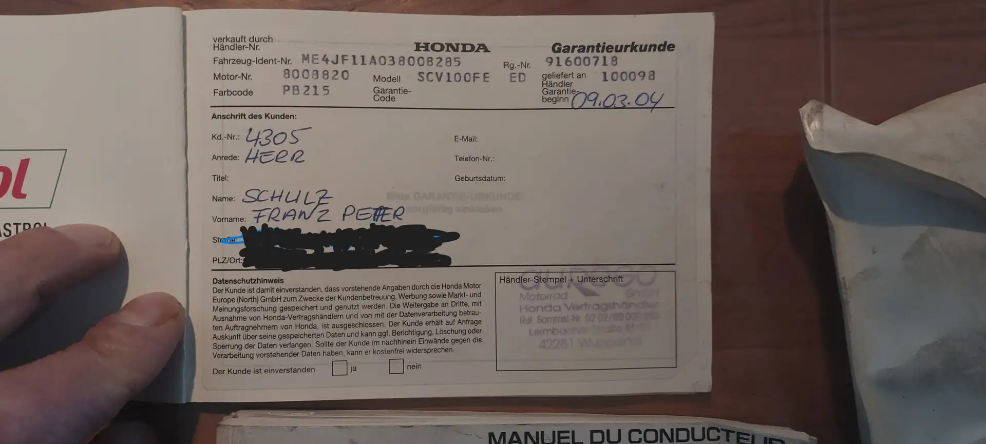 Honda Lead SCV 100FE Blue - 2