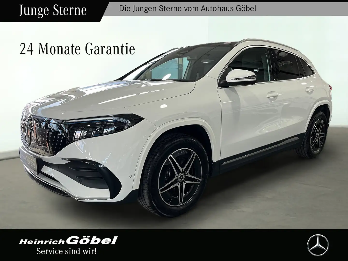 Mercedes-Benz EQA 350 4M AMG+PANO+TOTWINKEL+KAMERA+CARPLAY+DAB Blanc - 1