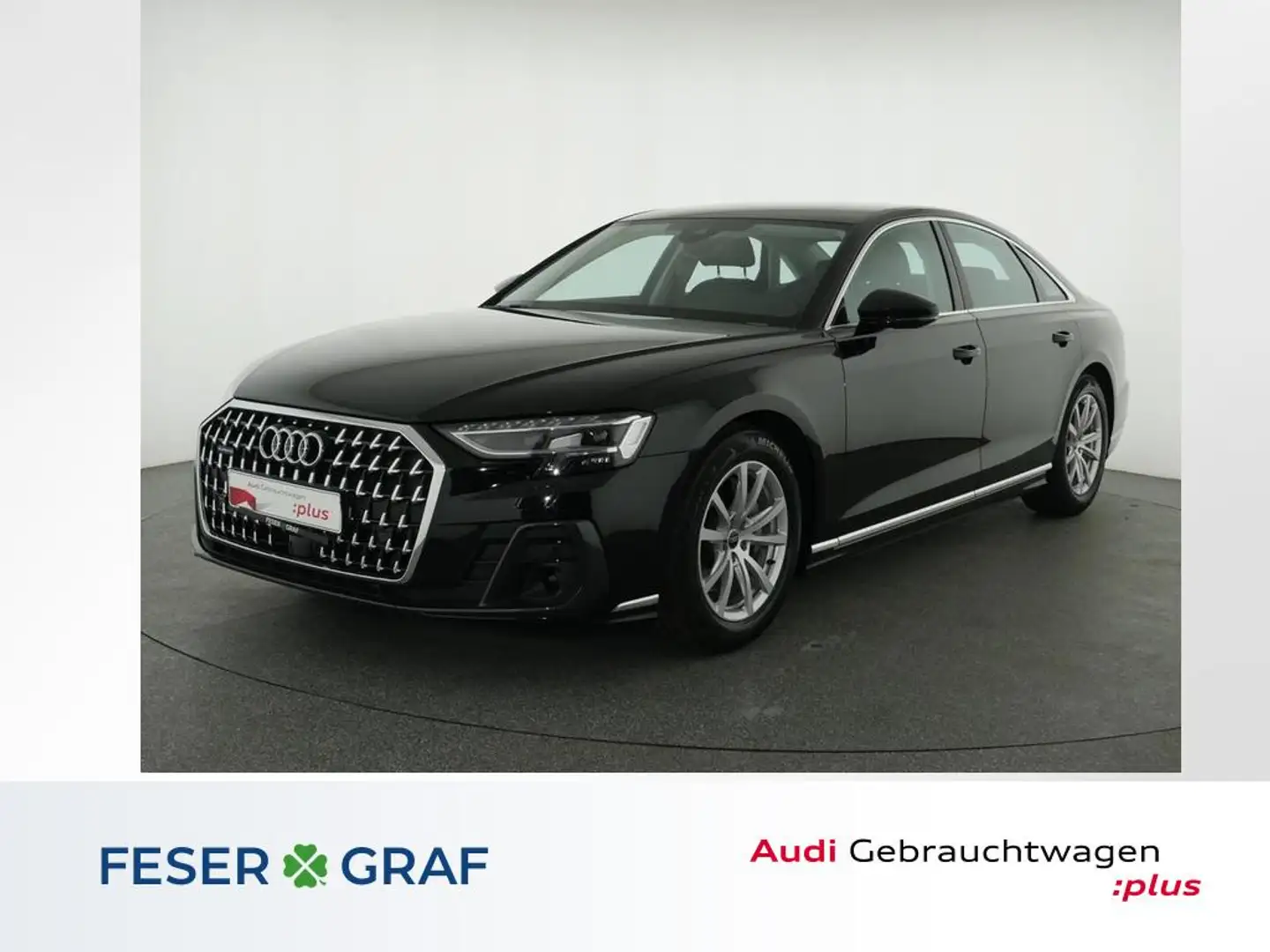 Audi A8 50 TDI Kamera,Leder,HDMatrix,Navi Schwarz - 1