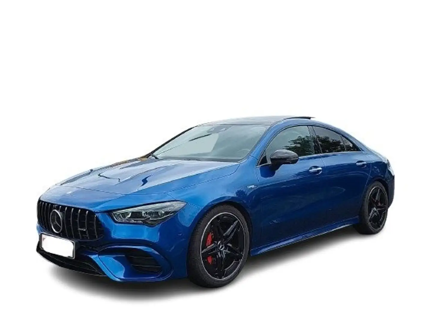Mercedes-Benz CLA 45 AMG 1.025€ P/M Renting & halalfinanciering mogelijk Bleu - 1