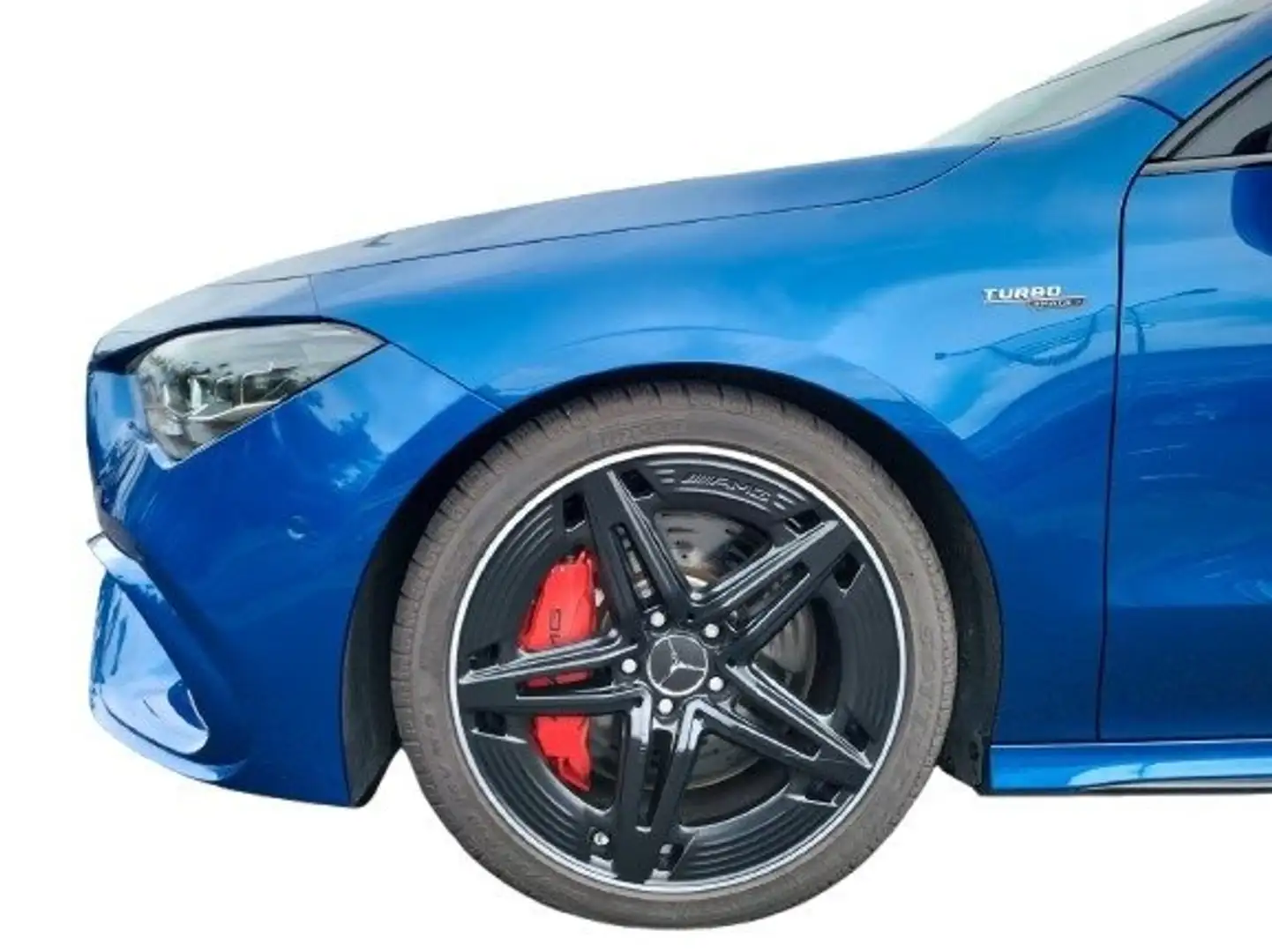 Mercedes-Benz CLA 45 AMG 1.025€ P/M Renting & halalfinanciering mogelijk Bleu - 2