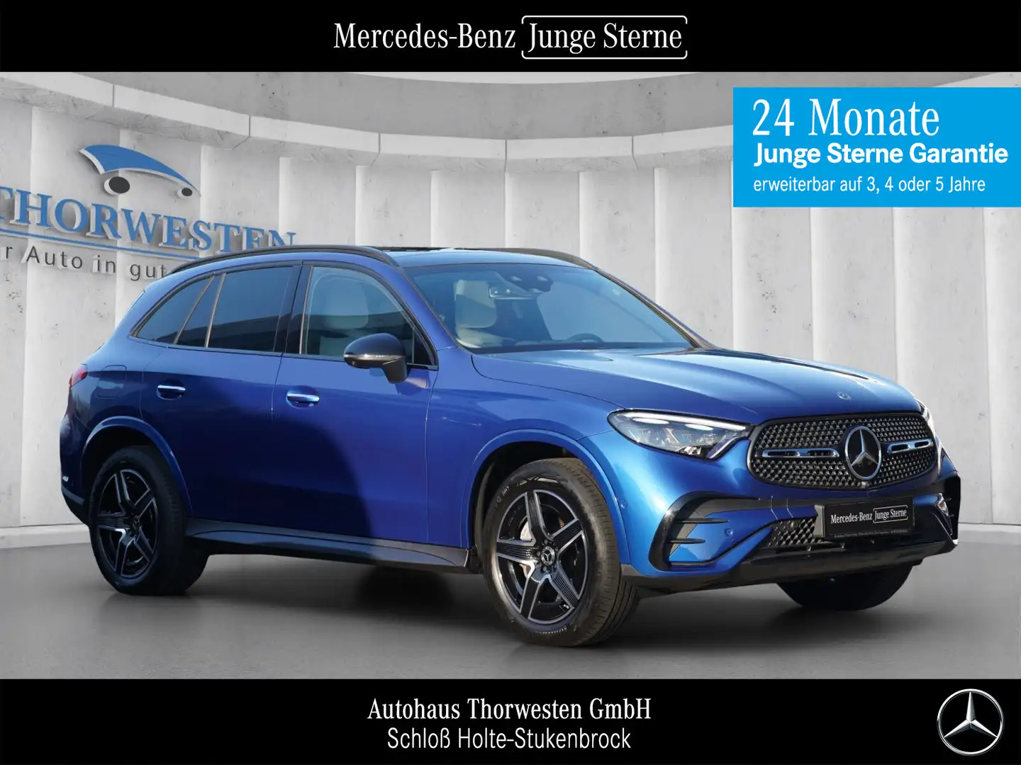 Mercedes-Benz GLC 300 GLC 300 de 4MATIC AMG LINE DISTRO PANO BURMEST.® Blau - 1