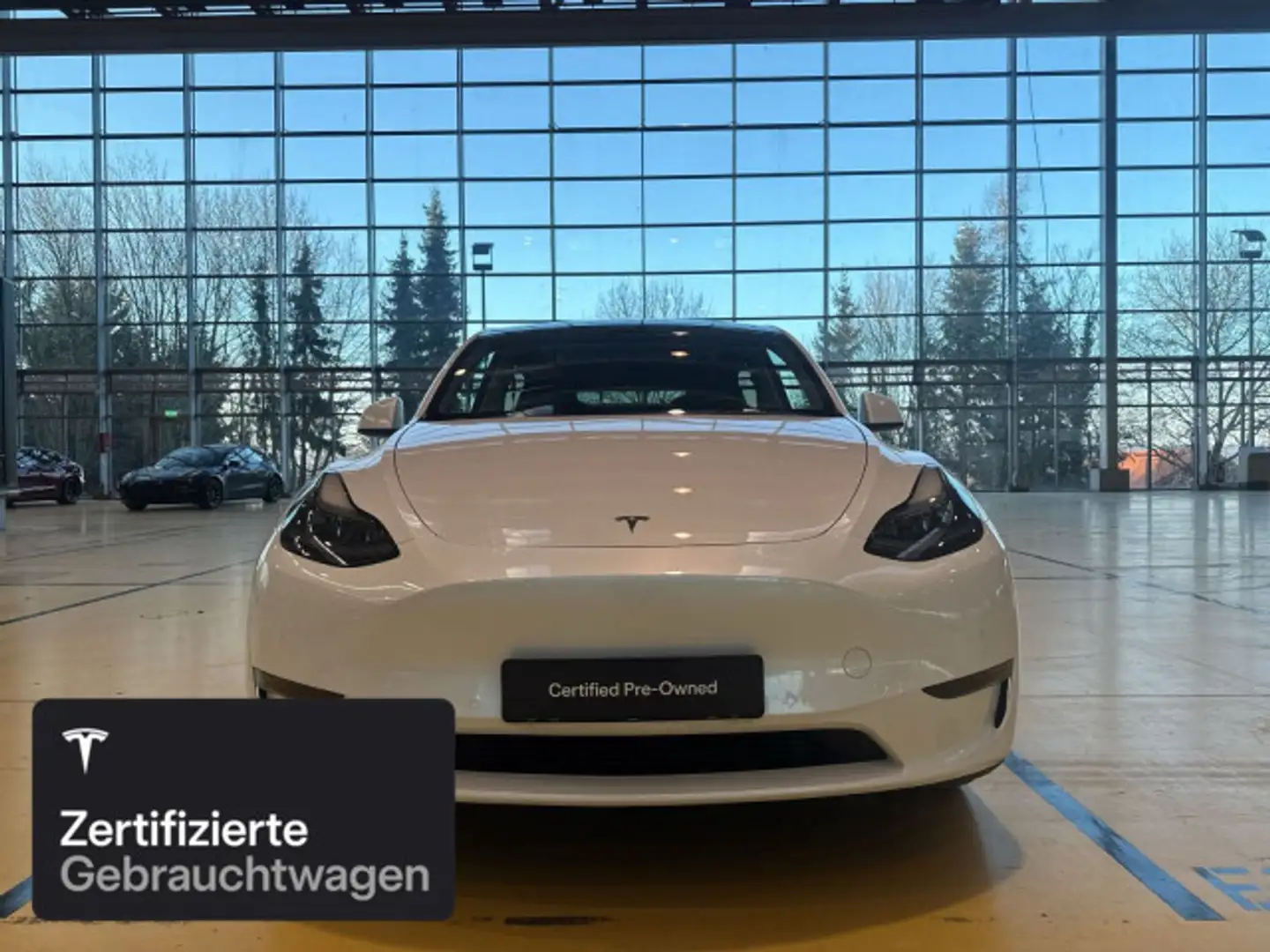 Tesla Model Y Long Range AWD Blanc - 2