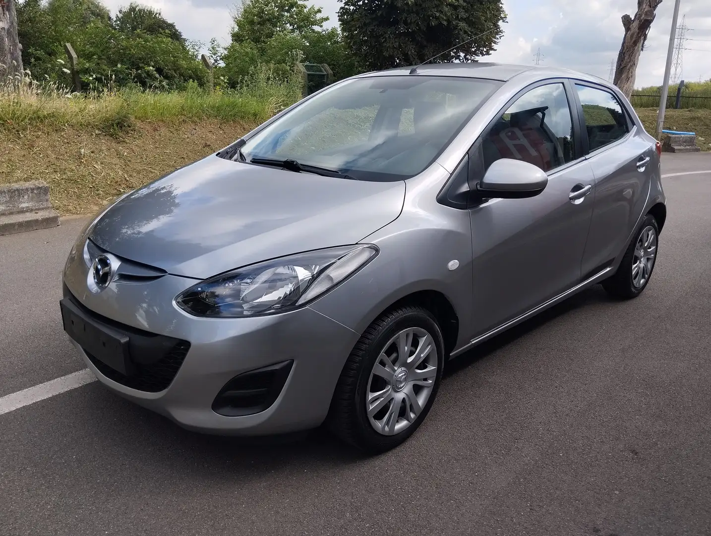 Mazda 2 1.6 CDVi Active 5p Airco Gris - 1