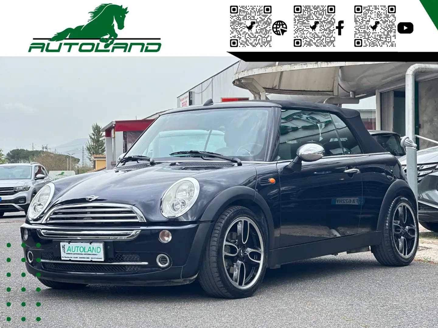 MINI Cooper Cabrio Mini 1.6 16V *Sedili Recaro Riscaldabili Nero - 1