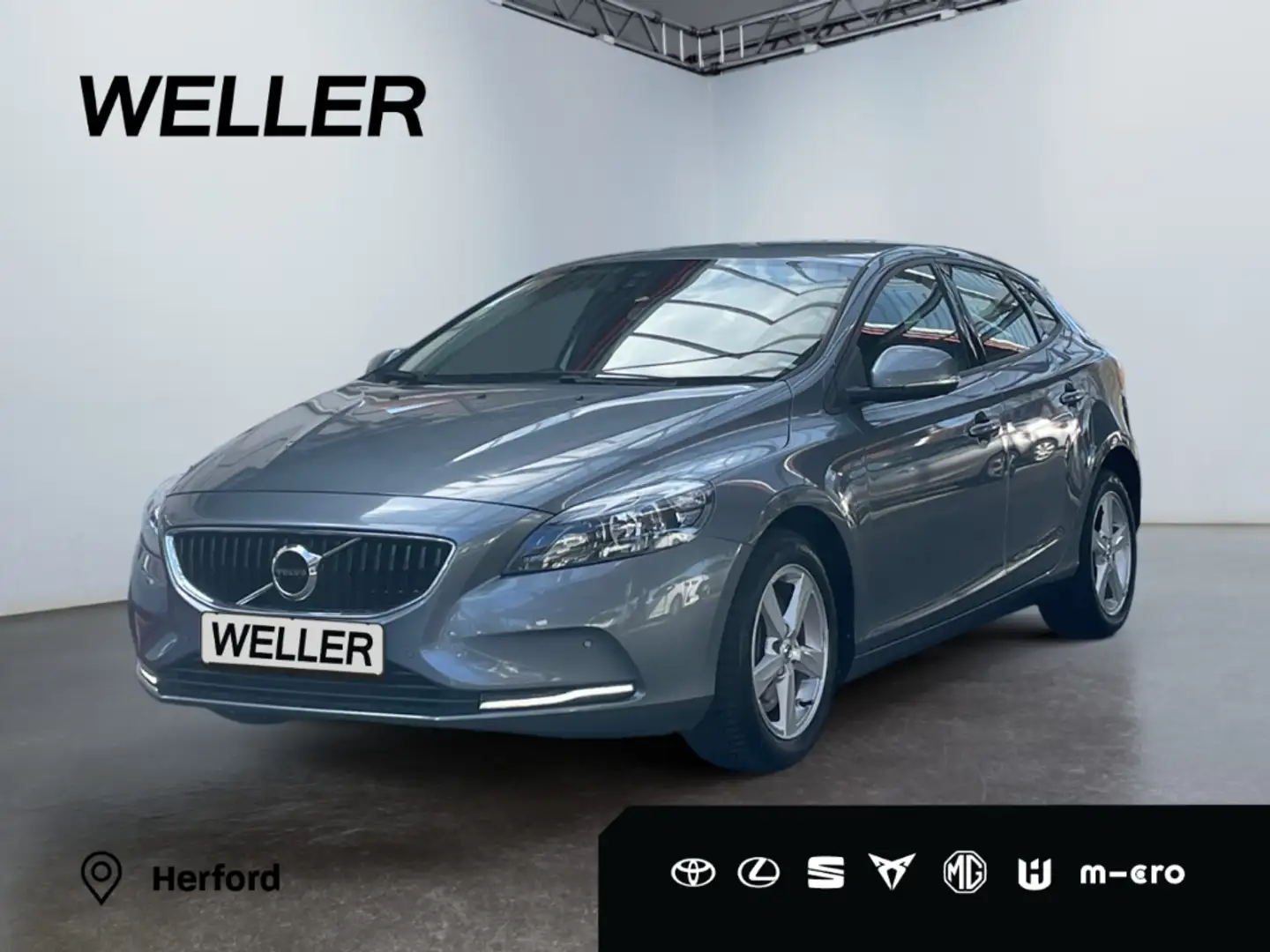 Volvo V40 T3 Geartronic *Navi*hzb.Front*CAM*Sitzhz* Grau - 1