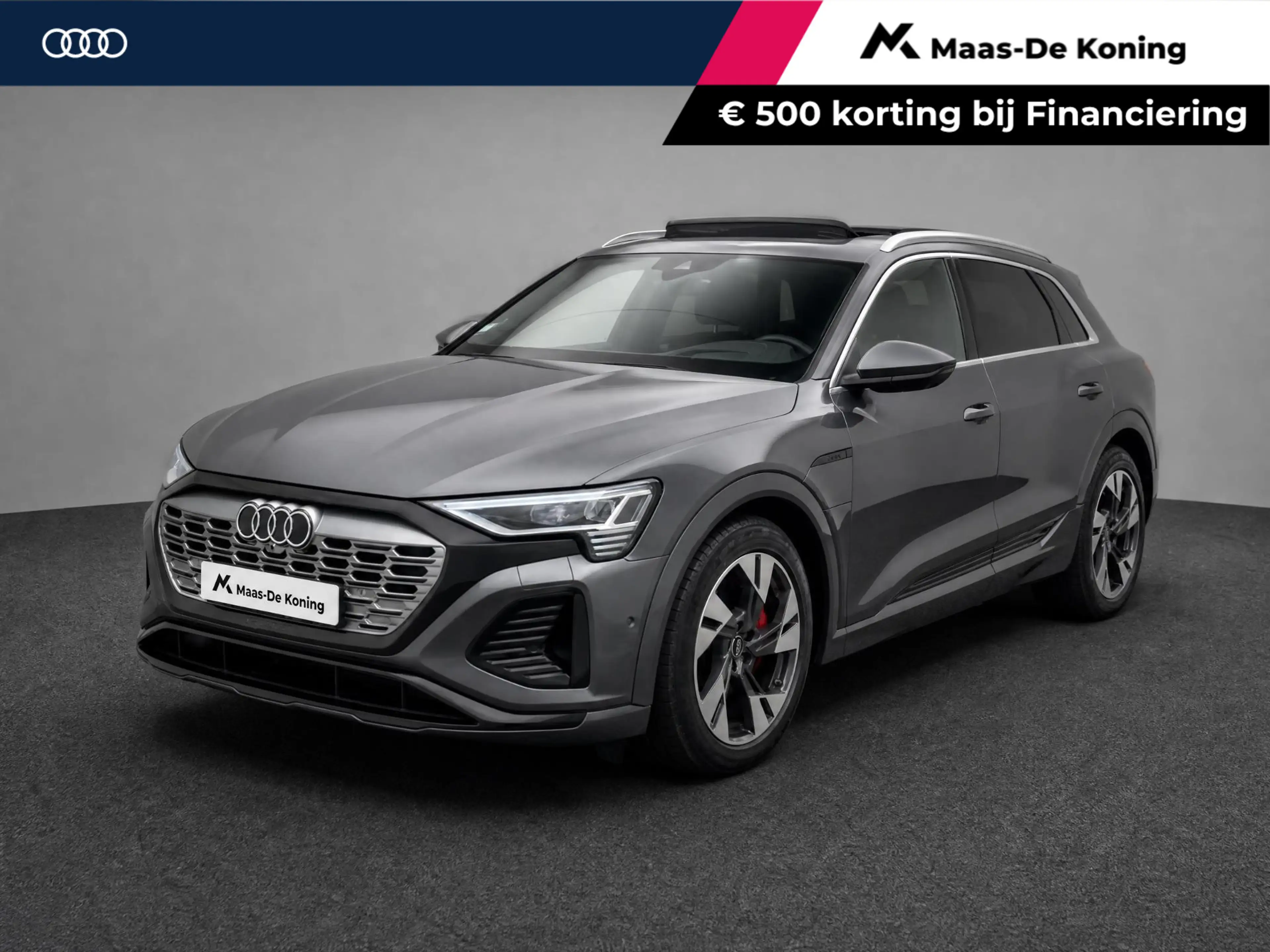 Audi Q8 e-tron 55 408pk Quattro S Edition Competition 115 kWh · S