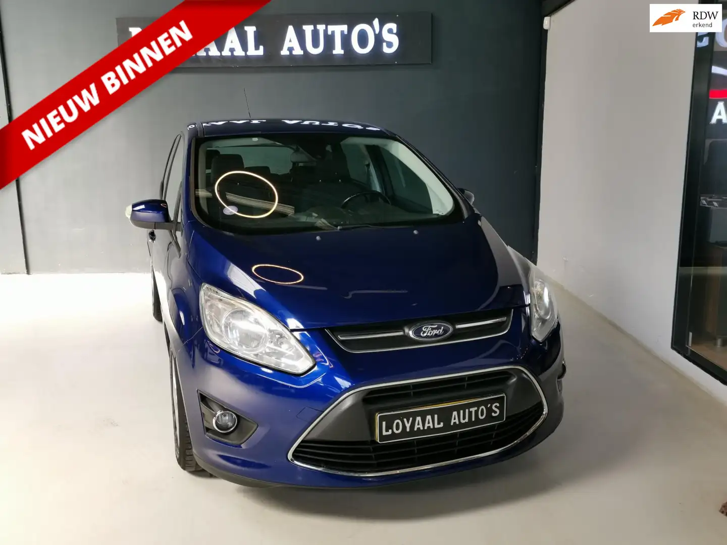 Ford C-Max 1.0 Edition | AIRCO | CRUISE | ELEK.RAMEN | APK. Blauw - 1