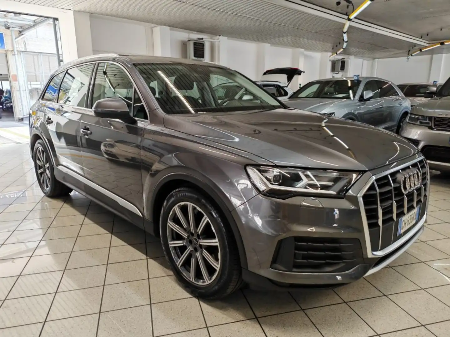 Audi Q7 50 TDI quattro Sport 7 POSTI IVA ESP TETTO PANORAM Grigio - 1