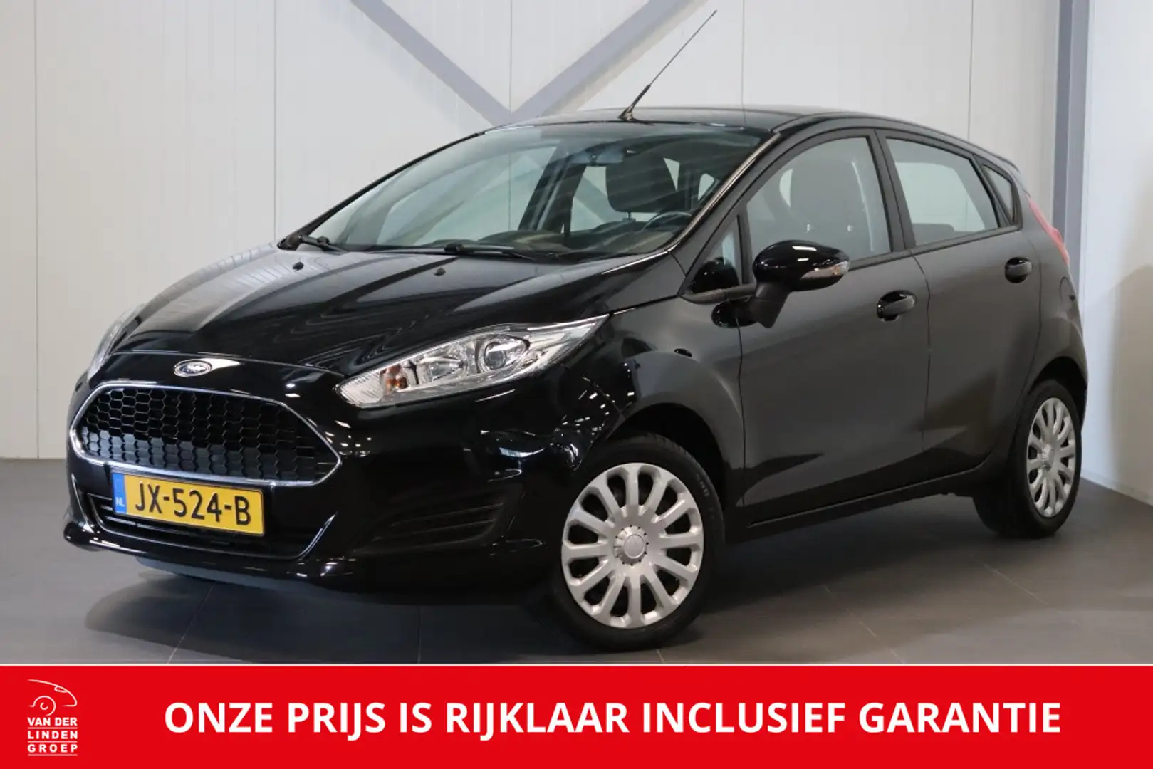 Ford Fiesta 1.0 Style 5-drs|Airco|Navi|Bluetooth|Rijklaar| Negro - 1