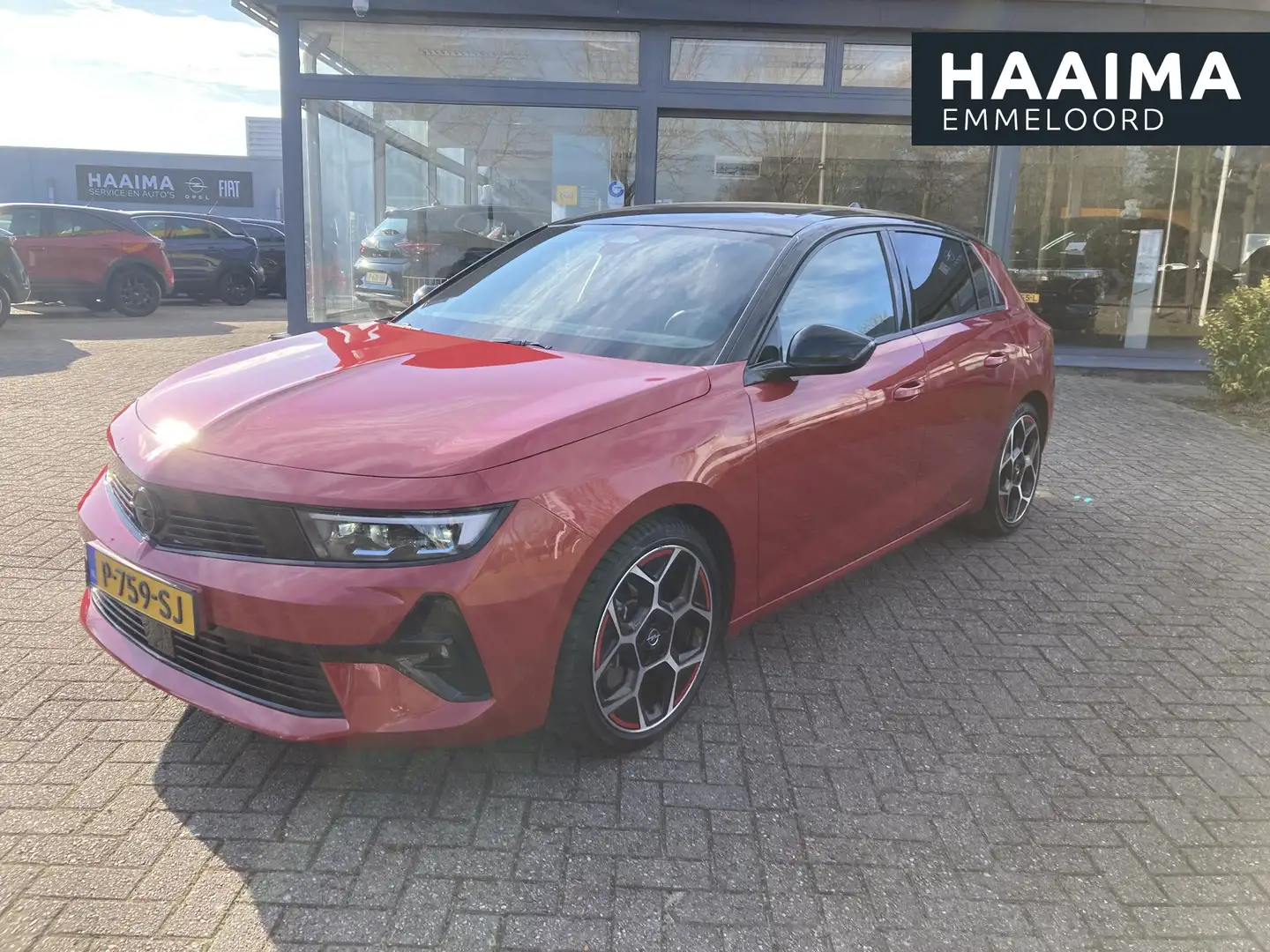 Opel Astra 1.6 Plug in Hybrid GS Line | Pano- Schuif/kantelda Rood - 1
