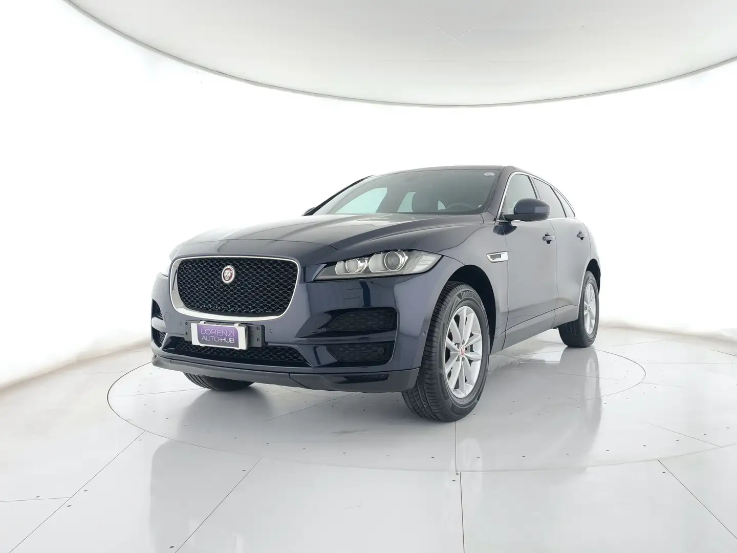 Jaguar F-Pace 2.0d i4 Portfolio 180cv auto TETTO PANO+CAMERA+APP Blau - 2