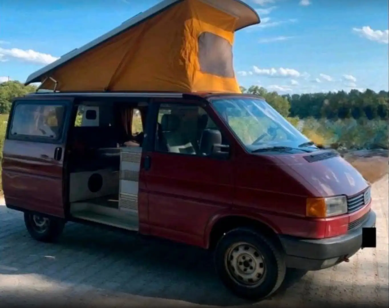 Volkswagen T4 Transporter TD T4 crvena - 2