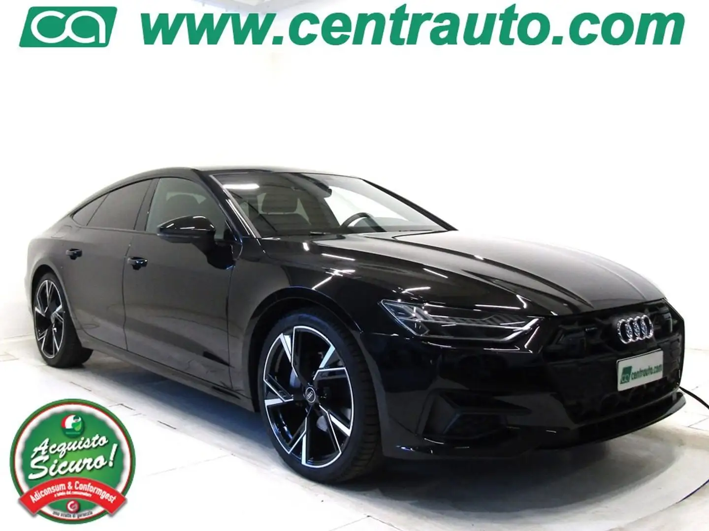 Audi A7 SPB 45 2.0 TFSI quattro S tronic Advanced MHEV Noir - 1