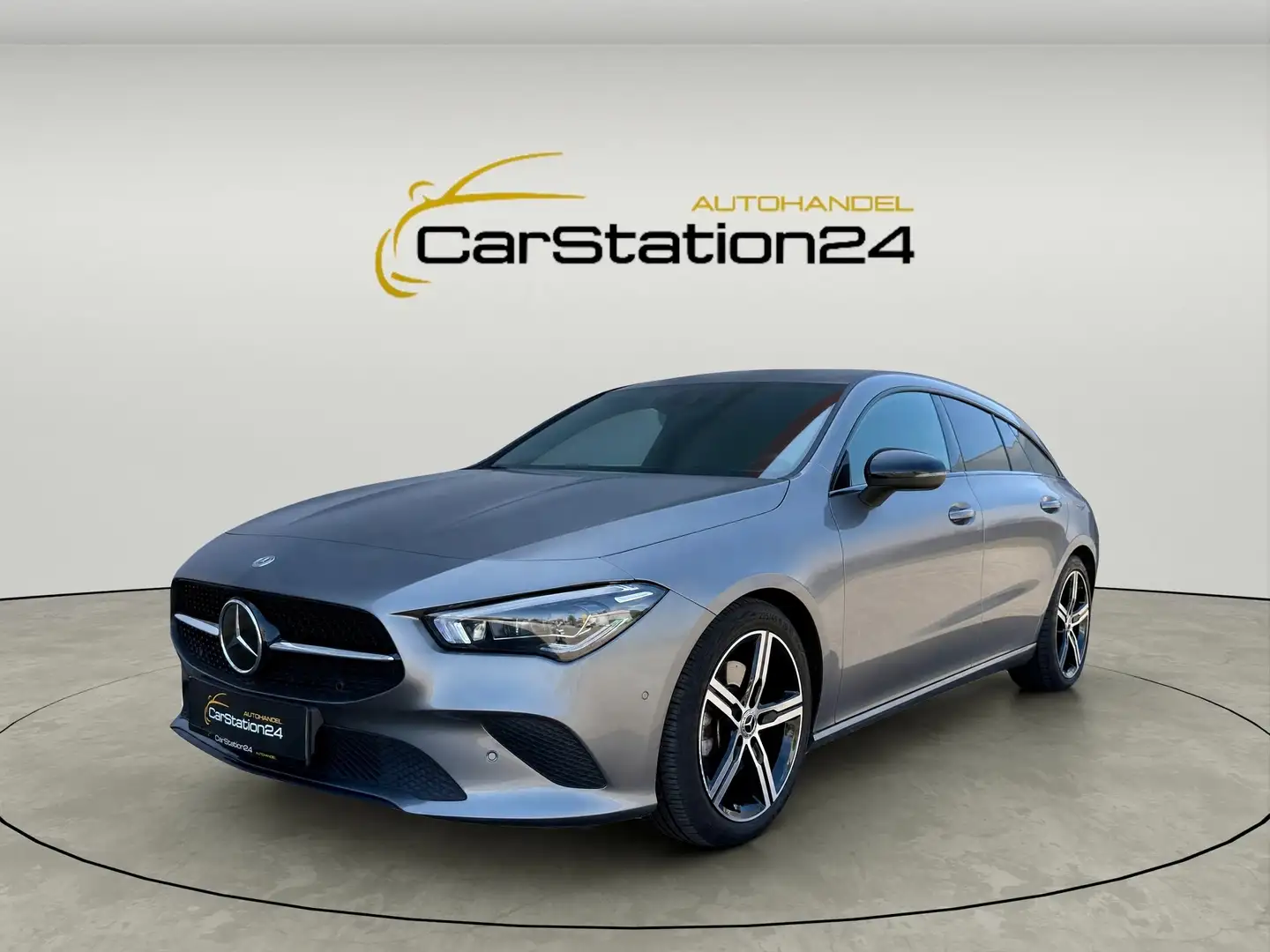 Mercedes-Benz CLA 220 CLA220d*1BESITZ*TLEDER*ACC*TOT*SPUR*HCAM*LED*HUP* Grau - 1