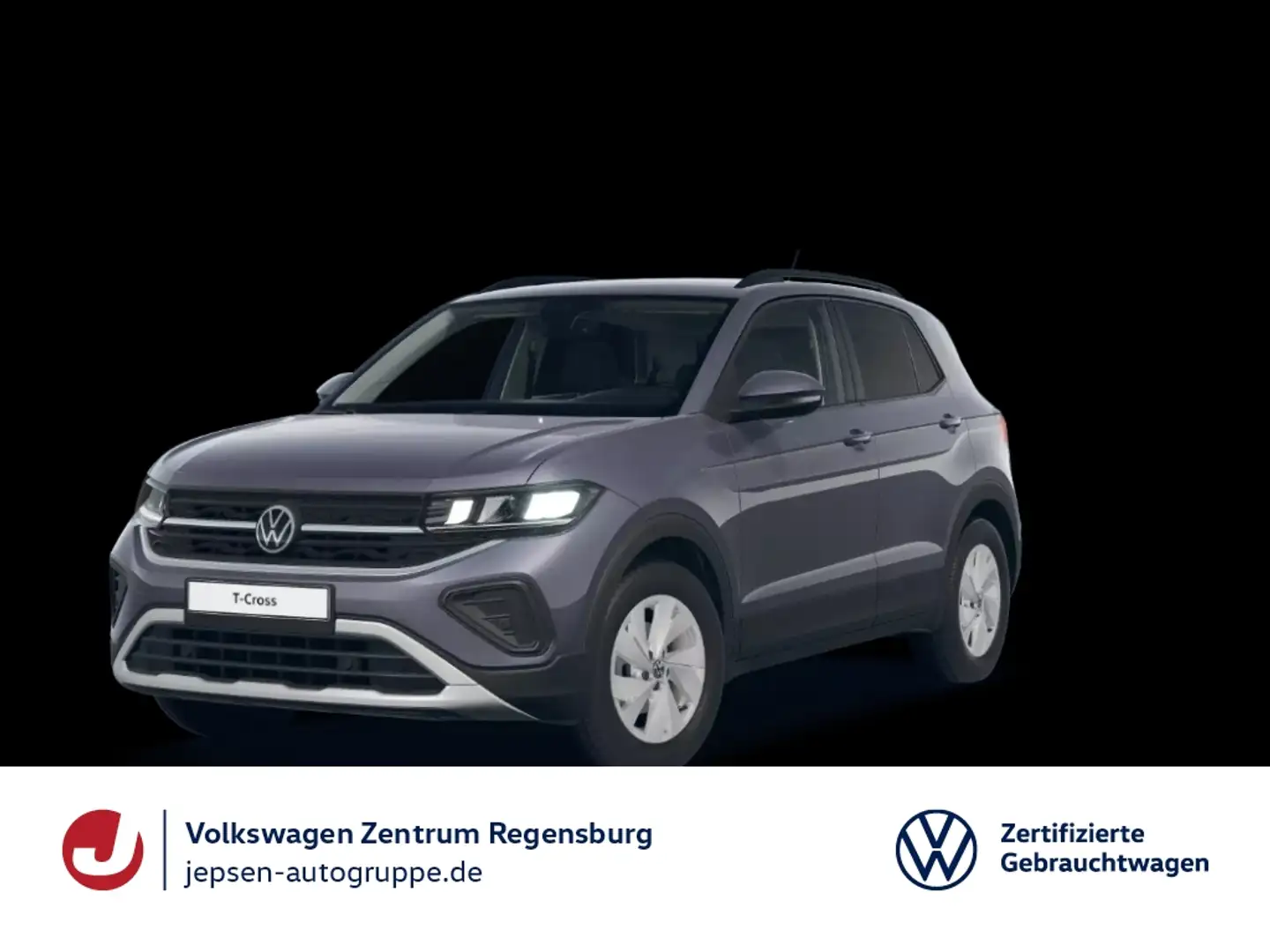 Volkswagen T-Cross 1.0 TSI LED PDC SpurH SHZ KLIMA DAB+ Wit - 1