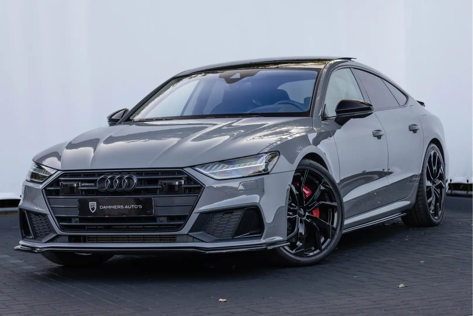 Audi A7 Sportback 55 TFSi-e 367pk Quattro Pano S-stoelen H Gris - 1