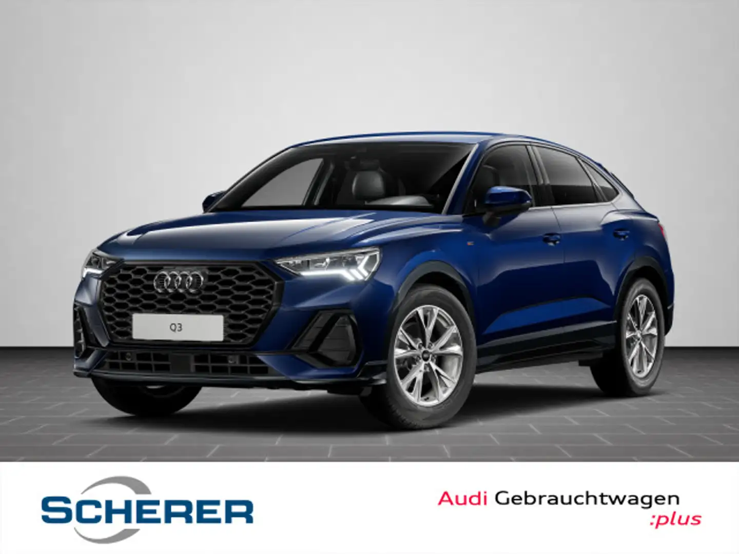 Audi Q3 S line 35 TFSI S tronic KAMERA INTE Blau - 1
