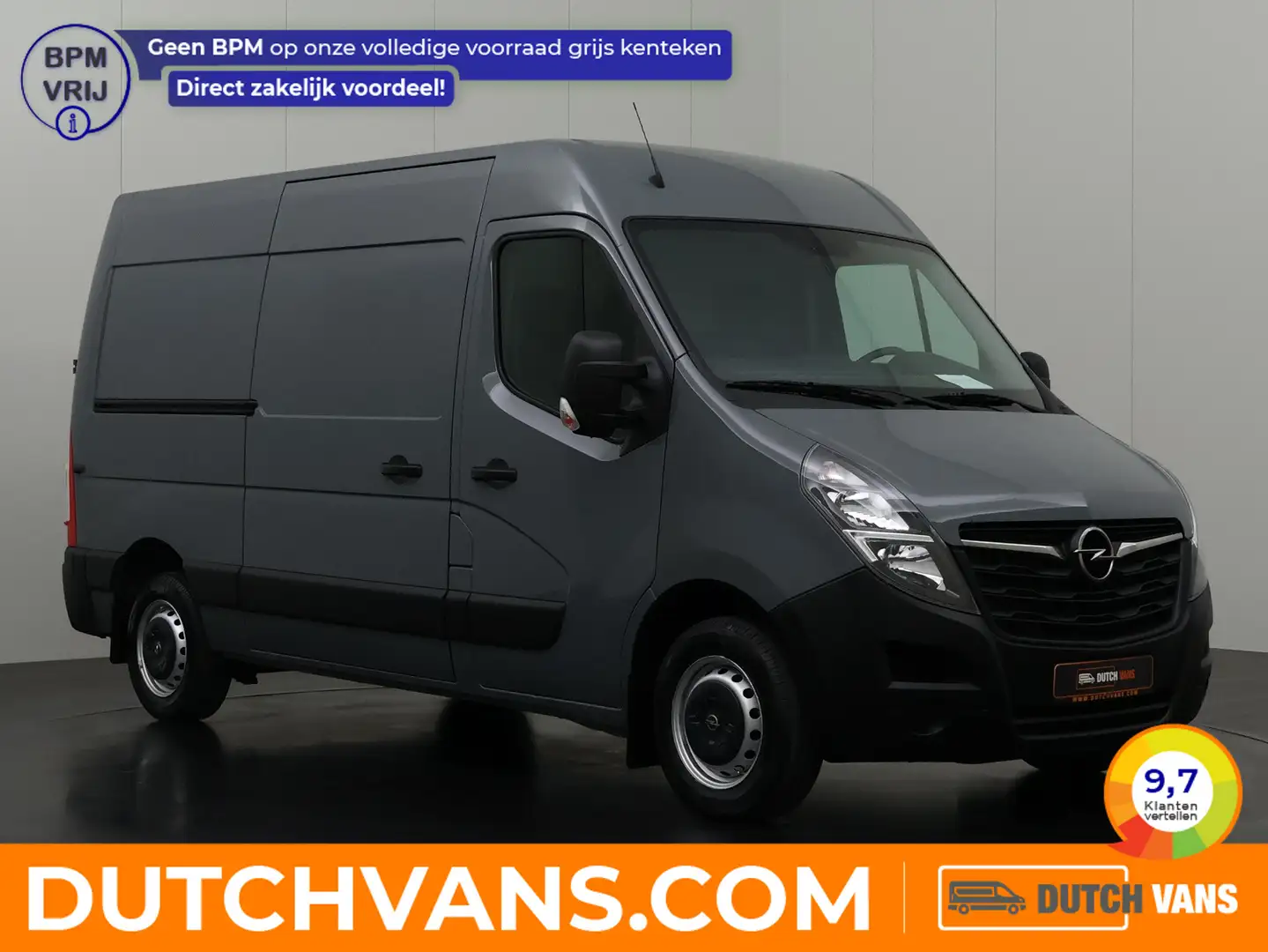 Opel Movano 2.3CDTi 135PK L2H2 | 2xSchuifdeur | Navigatie | Ca Grijs - 1