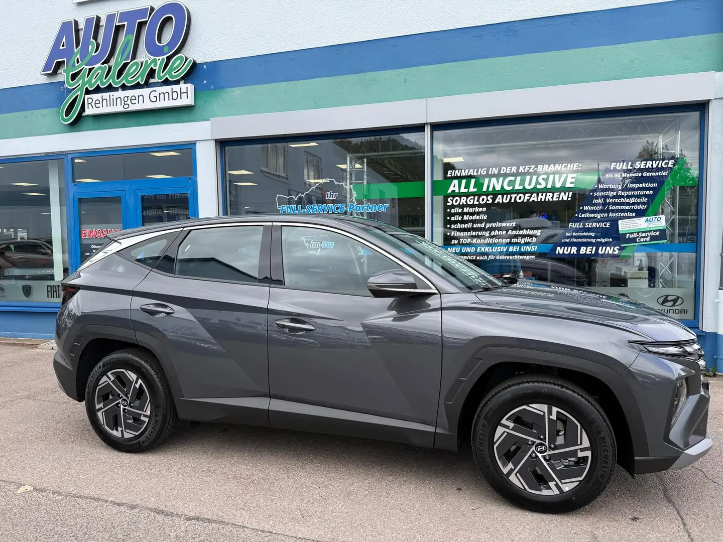 Hyundai TUCSON 1,6 T-GDI 160 Select Grau - 1