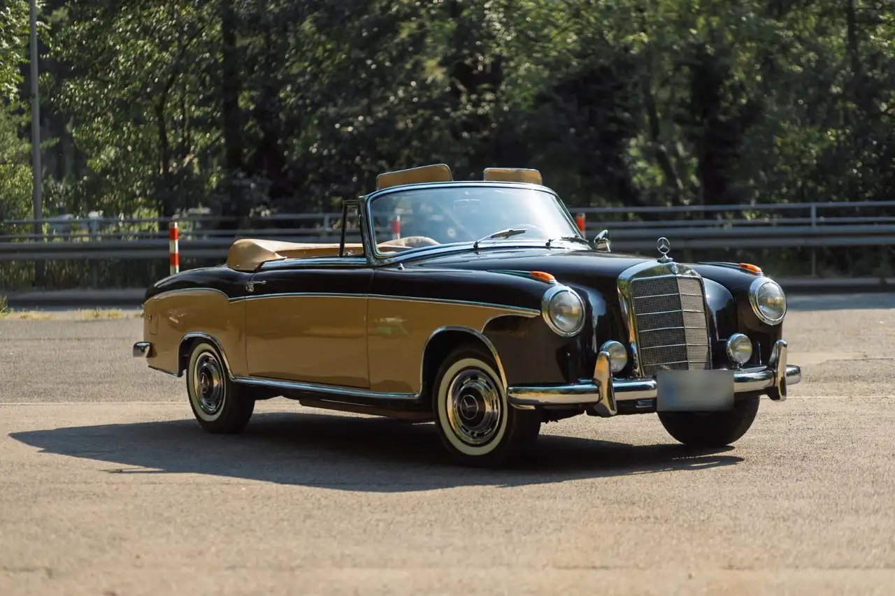 Mercedes-Benz 220 S Ponton Cabrio WGA 2plus deutsche EZ, foto 7