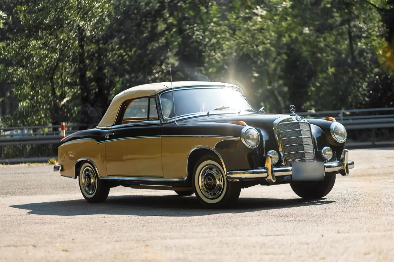 Mercedes-Benz 220 S Ponton Cabrio WGA 2plus deutsche EZ, foto 4