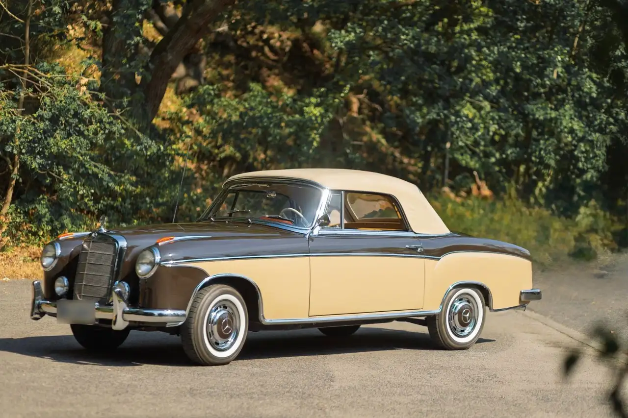 Mercedes-Benz 220 S Ponton Cabrio WGA 2plus deutsche EZ, foto 2