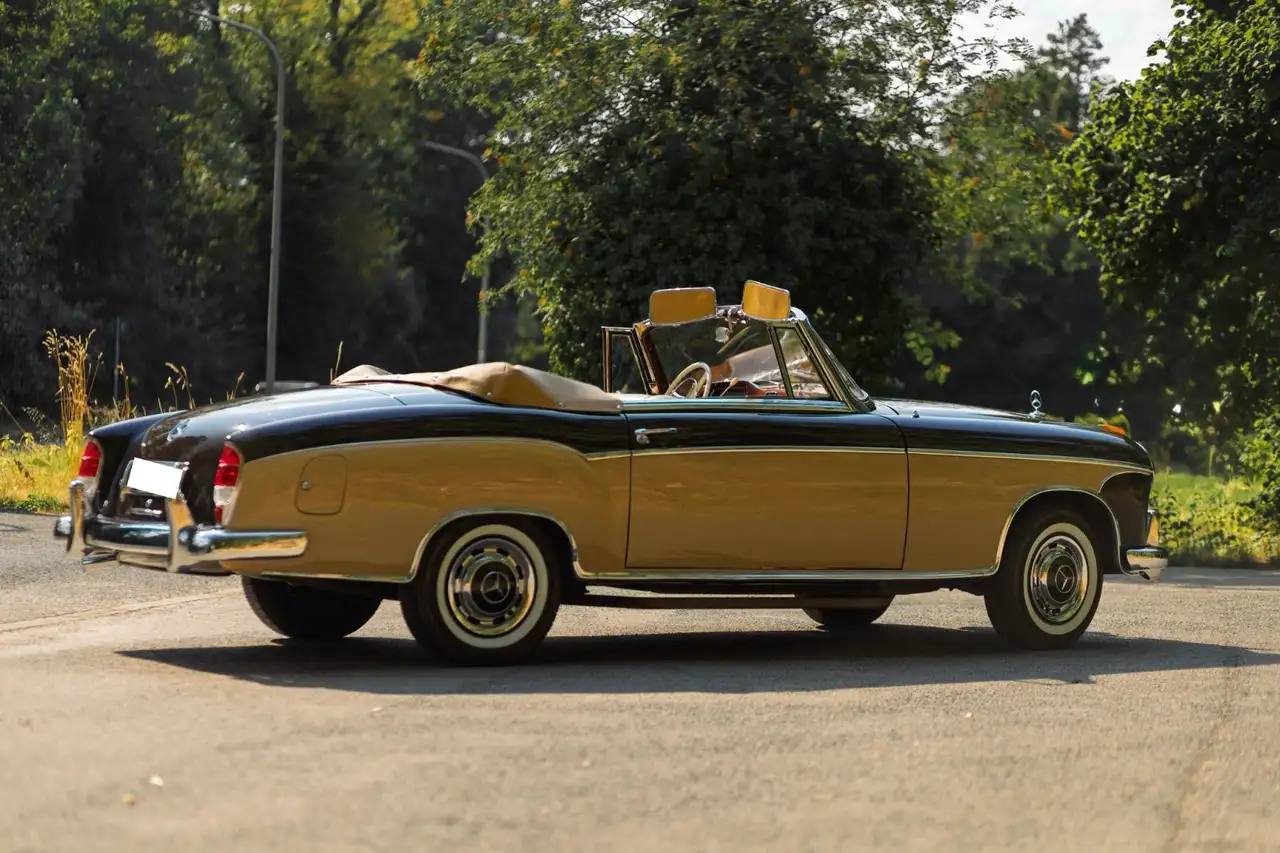 Mercedes-Benz 220 S Ponton Cabrio WGA 2plus deutsche EZ, foto 6