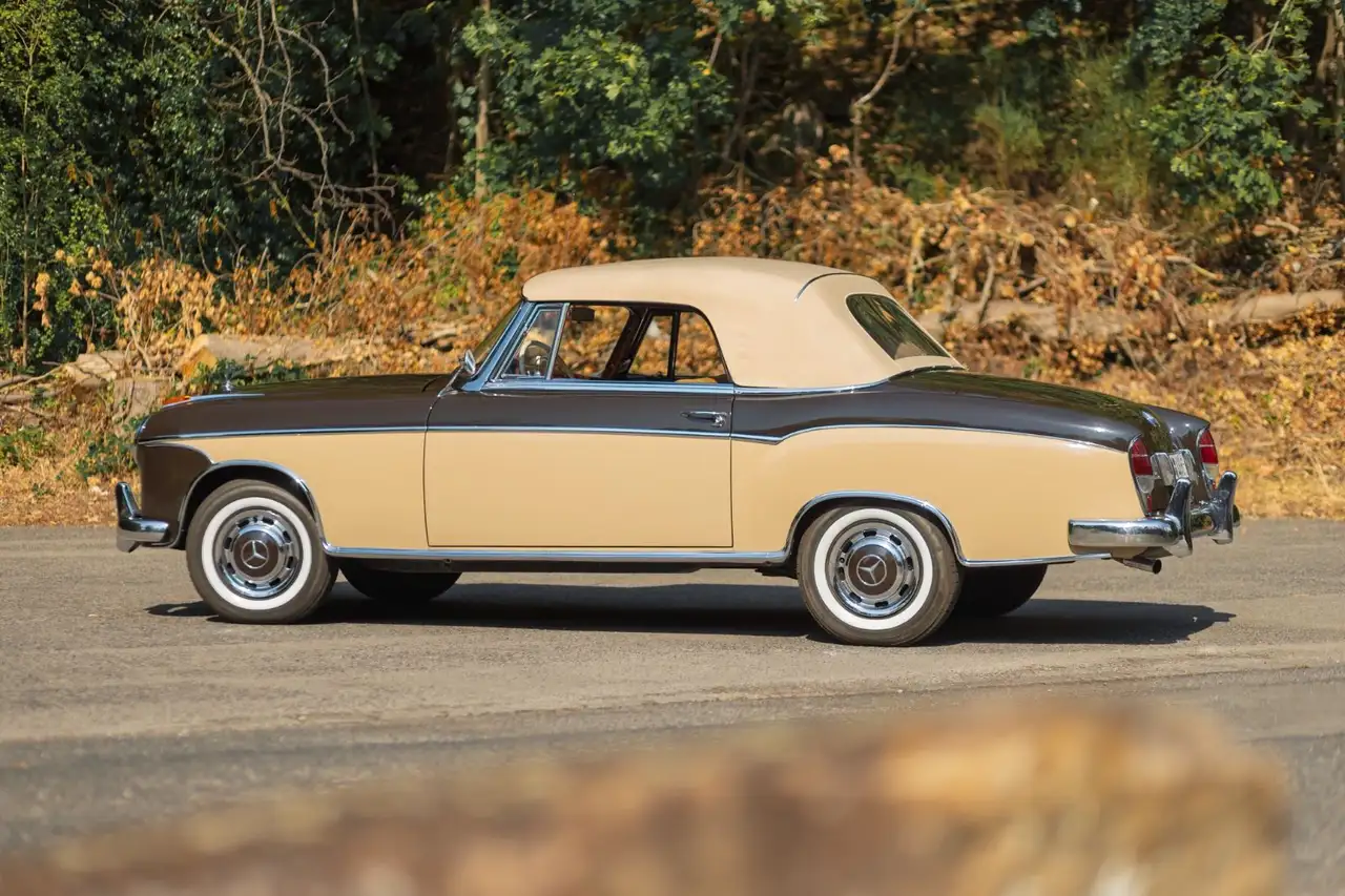 Mercedes-Benz 220 S Ponton Cabrio WGA 2plus deutsche EZ, foto 1