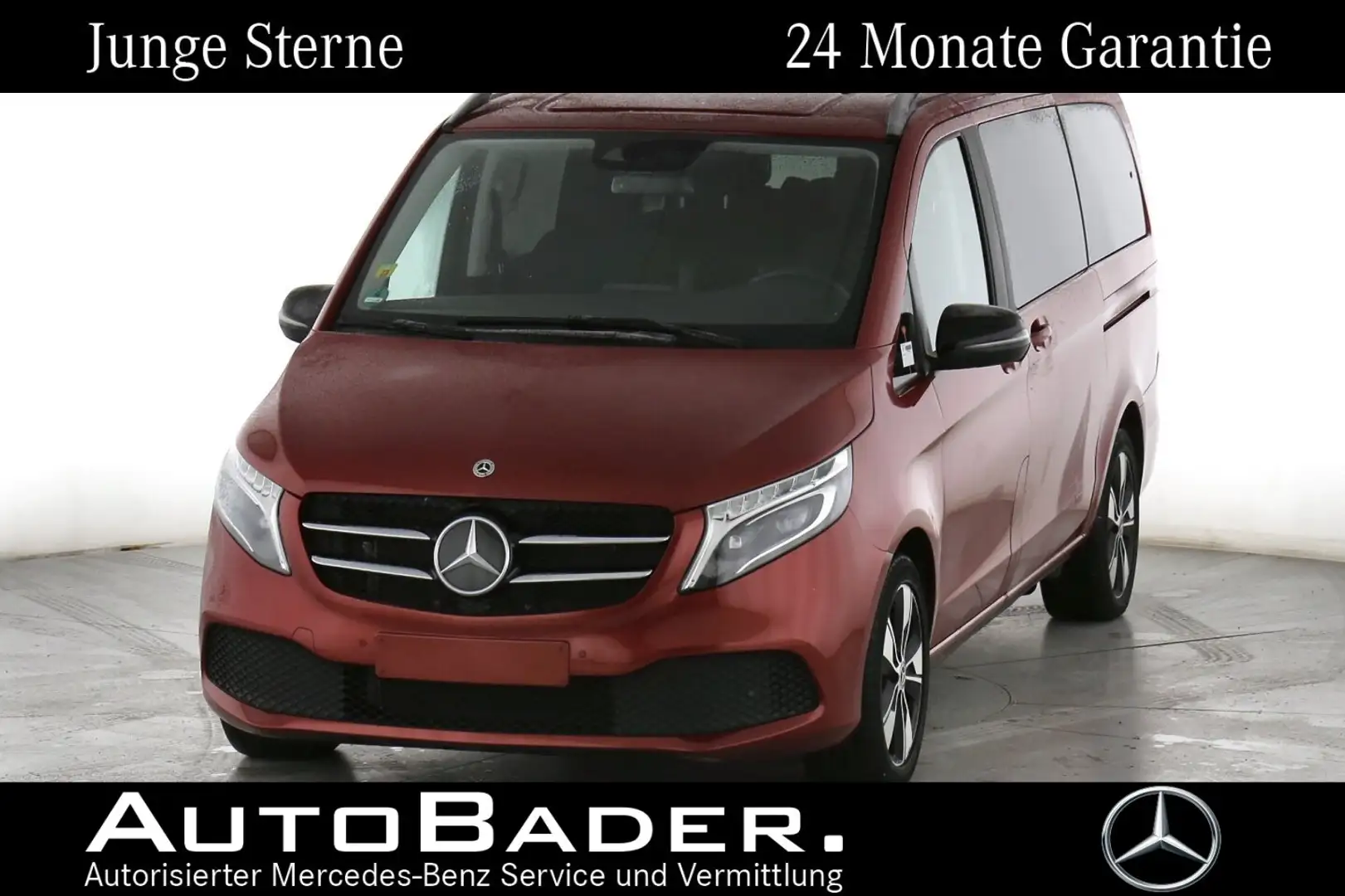 Mercedes-Benz V 220 V 220 d ED L SPORT Night RFK AHK DISTR LED Stdhz Red - 1