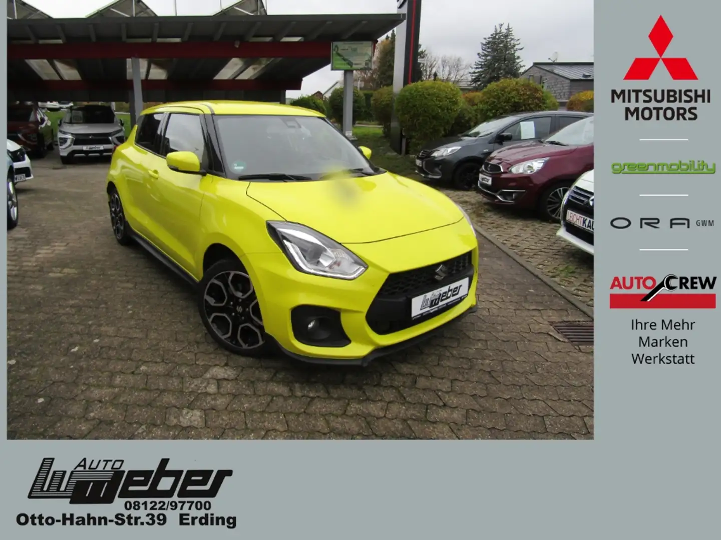 Suzuki Swift 1.4 Boosterjet Sport SHZ GRA ACC FSE RFK Jaune - 1